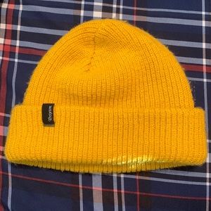 yellow brixton beanie